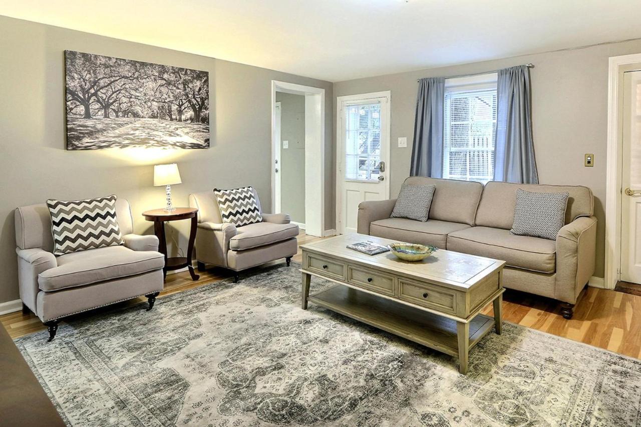 Apartament Oglethorpe Manor Garden Level Savannah Zewnętrze zdjęcie